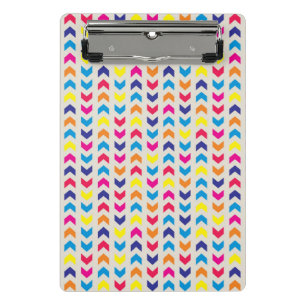 Aztec Chevron colourful Mini Clipboard