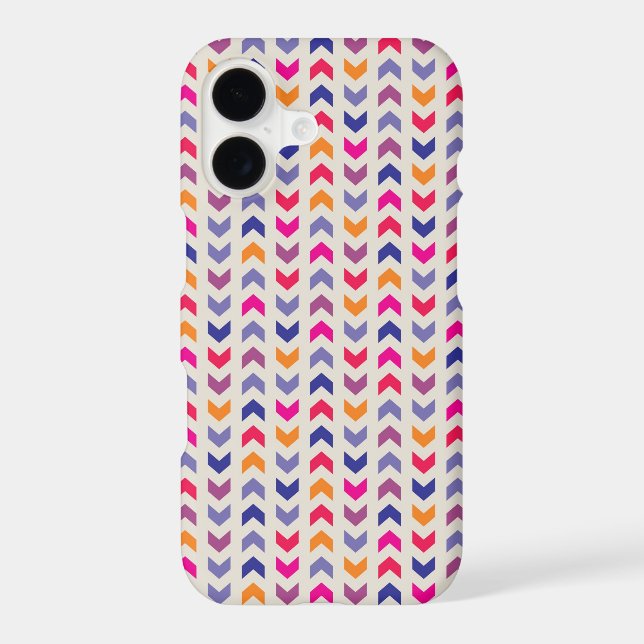 Aztec Chevron colourful pattern (Back)