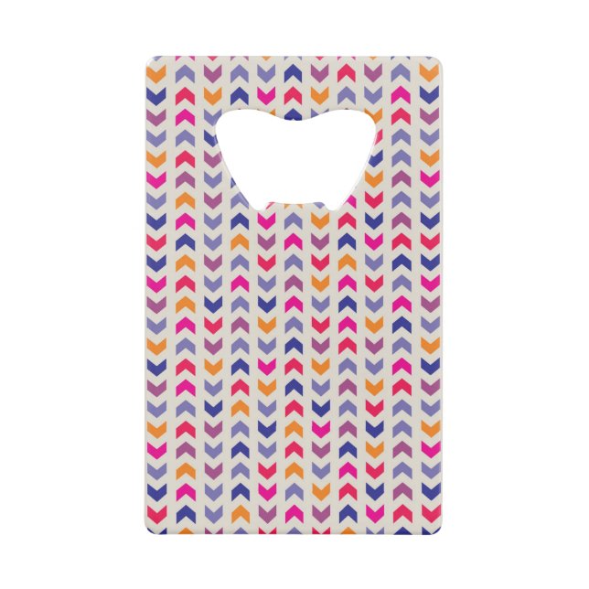 Aztec Chevron colourful pattern (Front)