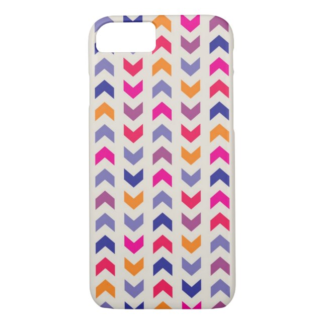 Aztec Chevron colourful pattern Case-Mate iPhone Case (Back)