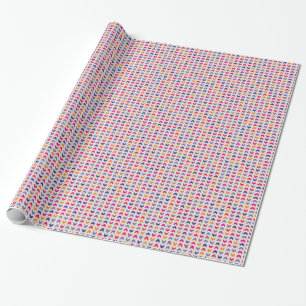 Aztec Chevron colourful pattern Wrapping Paper