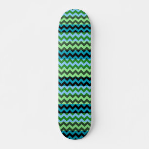 Aztec Chevron Zigzag Stripe Pattern 6 Skateboard