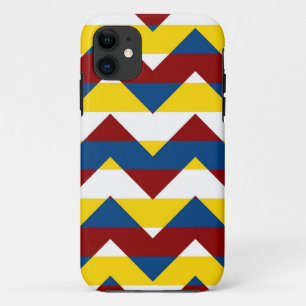 Aztec Chevron Zigzag Stripe Pattern 7 iPhone 11 Case