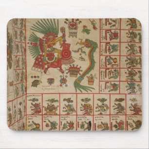 Aztec Codex Borbonicus Mouse Mat