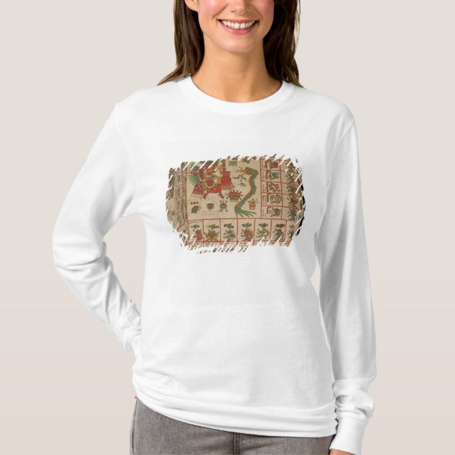 Aztec Codex Borbonicus T-Shirt (Front)