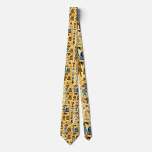 Aztec Codex Tie