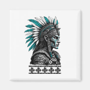 Aztec Culture Mayan Indigenous People Magnet