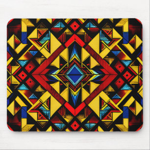 Aztec Design Pattern One Mouse Mat