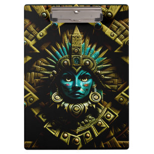 Aztec Design Pattern Two Clipboard