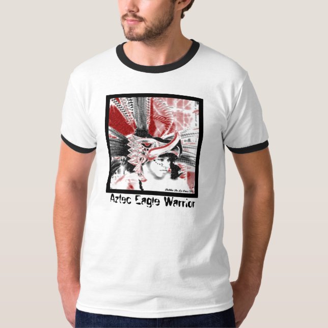 Aztec Eagle Warrior T-Shirt (Front)