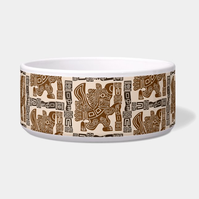 Aztec Eagle Warrior Tribal Ancient Art (Front)