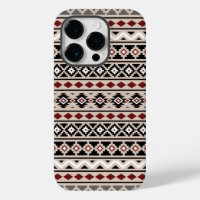 Aztec Essence II Ptn Black White Grey Red Sand