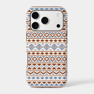 Aztec Essence Pattern II Rust Blue Cream