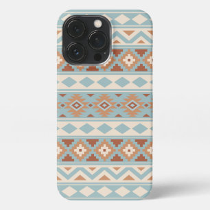 Aztec Essence Ptn IIIb Blue Cream Terracottas iPhone 13 Pro Case