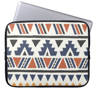 Aztec Ethnic: Hand Drawn Seamless Laptop Sleeve