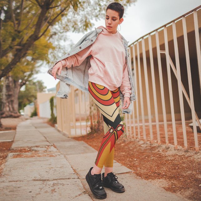 Aztec flat style tribal leggings (Creator Uploaded)
