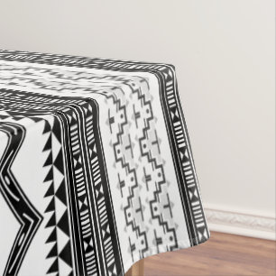 Aztec Geometric Abstract Pattern Tablecloth