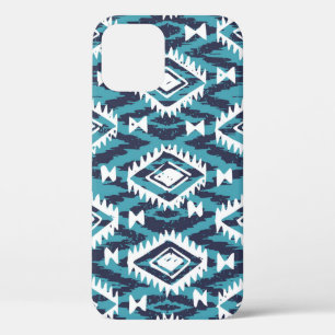 Aztec Geometric Tribal Navajo Print iPhone 12 Case