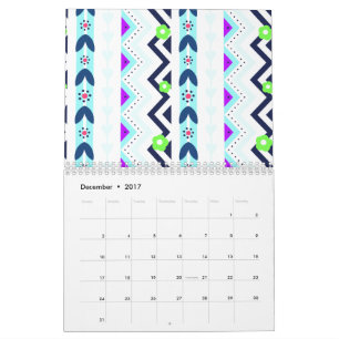 Aztec Girl Calendar