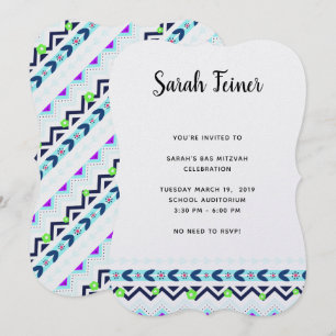 Aztec Girl Invitation