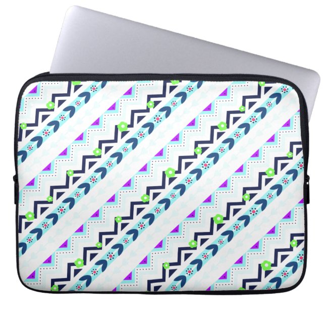 Aztec Girl Laptop Sleeve (Front)