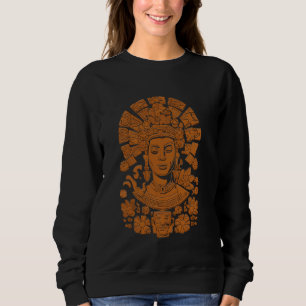 Aztec God Ancient Mythology Xochiquetzal Sweatshirt