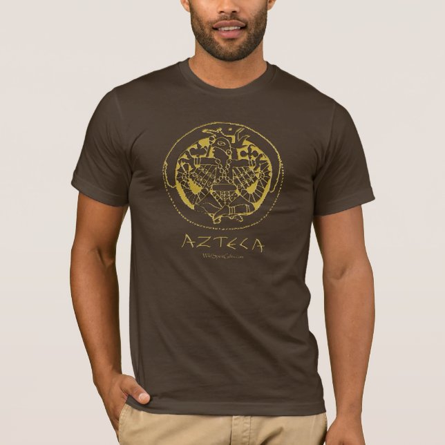 AZTEC GOD Design T-Shirt (Front)