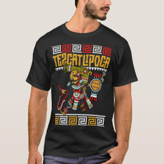 Aztec god of the night Tezcatlipoca T-Shirt