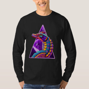 Aztec God Quetzalcoatl Cool Snake Dragon Inca Maya T-Shirt