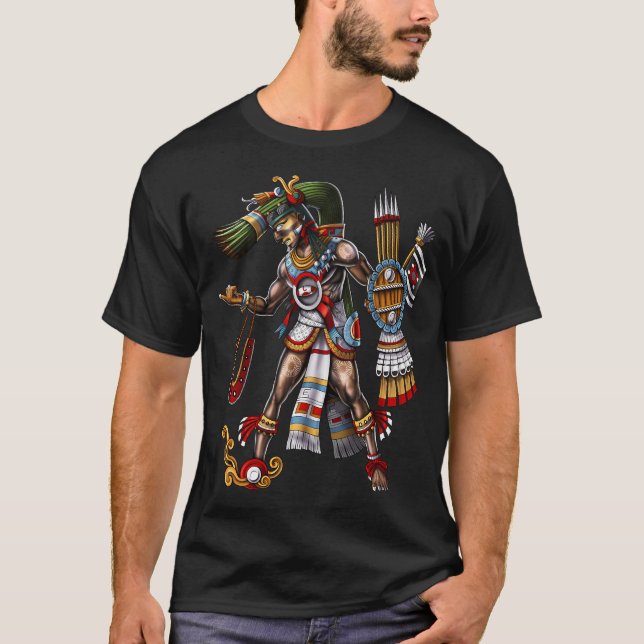 Aztec God Tezcatlipoca T-Shirt (Front)