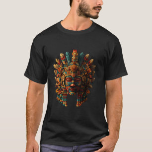 Aztec God Toltec Inca Mayan Mexican Mythology Quet T-Shirt