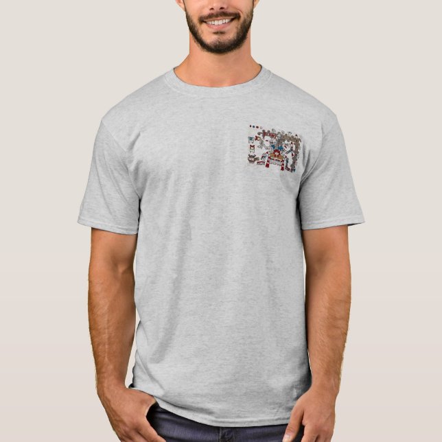 Aztec Gods T-Shirt (Front)