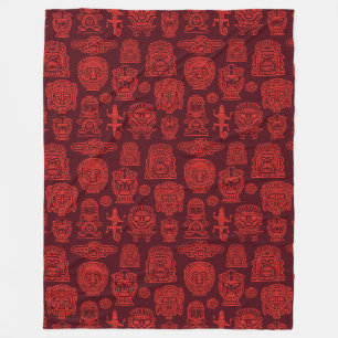 Aztec Inspired Pattern Fleece Blanket