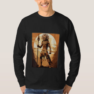 Aztec Jaguar Warrior Native Mexican Mythology Men T-Shirt