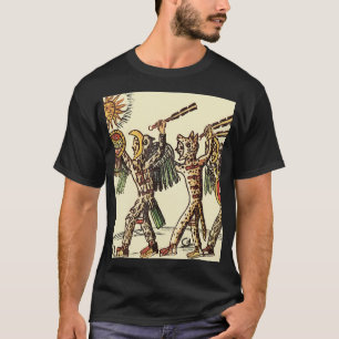 Aztec Jaguar Warriors Mexico Mexican History T-Shirt