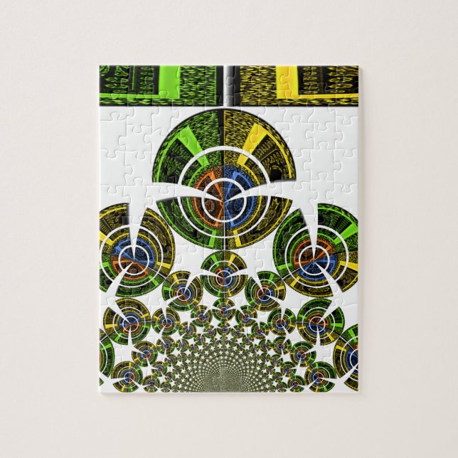 Aztec Jigsaw Puzzle (Vertical)