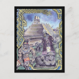 Aztec Magic Postcard