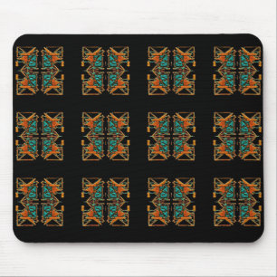 Aztec Mandala Mouse Mat