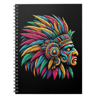 Aztec Mayan Warrior Profile Notebook