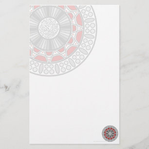Aztec Meets Alien Stationery