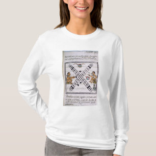 Aztec men gambling Patoli T-Shirt