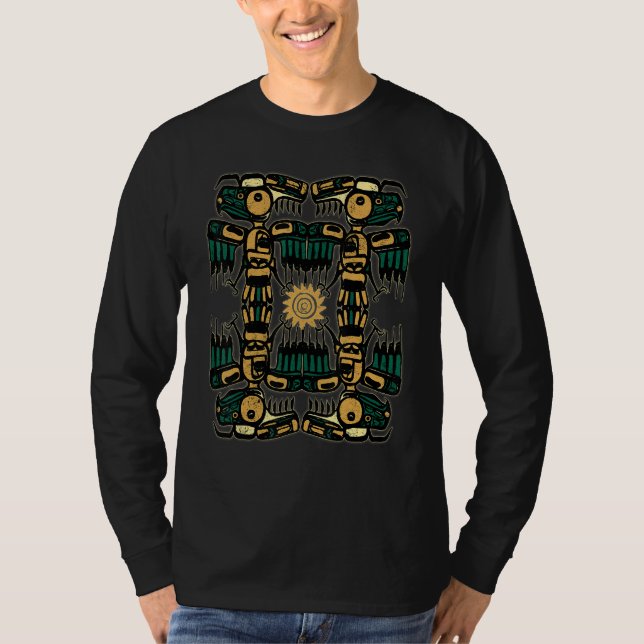 Aztec Mexican Tee Cool Mayan Inca Love Perfect  Id (Front)
