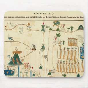 Aztec Mexico Valley 2 Mouse Mat