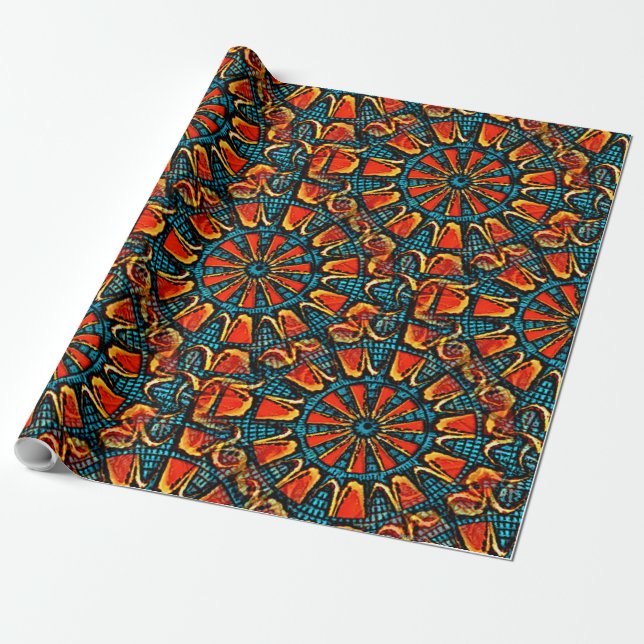 Aztec Moments...... Wrapping Paper (Unrolled)
