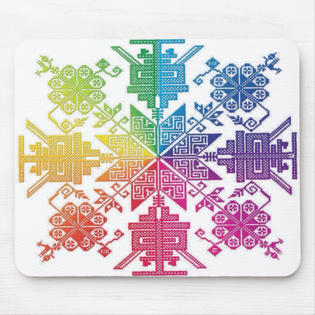 Aztec Mouse Mat (Front)