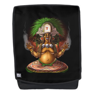 Aztec Mythology Deity Cihuateteo Backpack