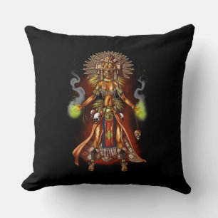 Aztec Mythology God Managua Cushion
