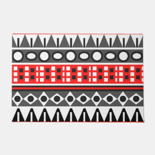 Aztec native pattern doormat