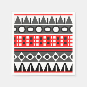Aztec native pattern napkin