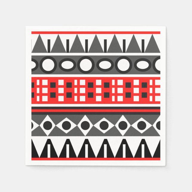 Aztec native pattern napkin (Front)